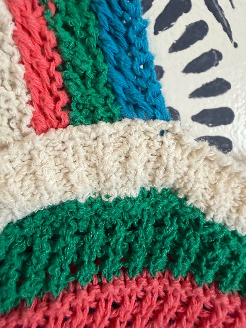 Zara Stripe Crochet Summer Mini Dress - Picture 7 of 12
